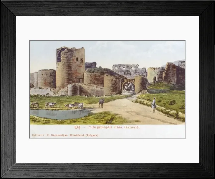 Framed Print : Turkey - The Walls of Ani Framed Print : Turkey - The Walls of Ani