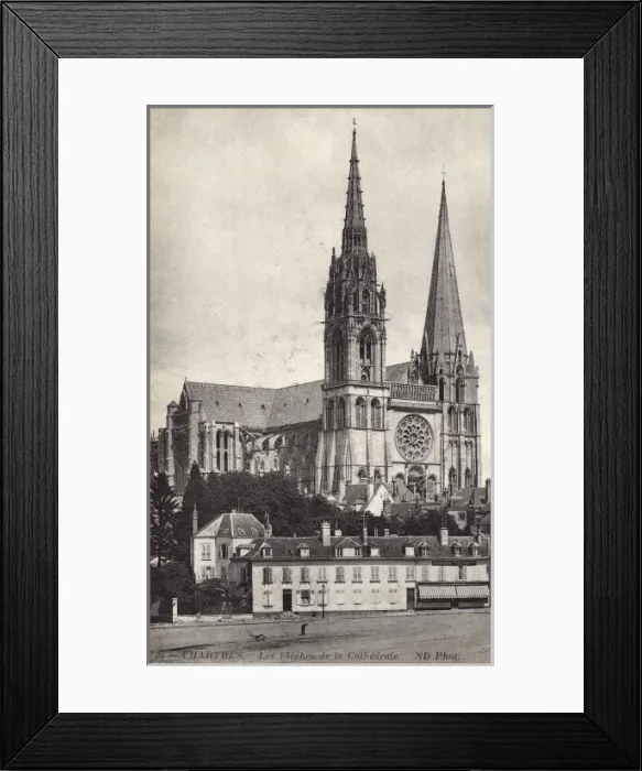 Framed Print : Chartres Cathedral, France Framed Print : Chartres Cathedral, France