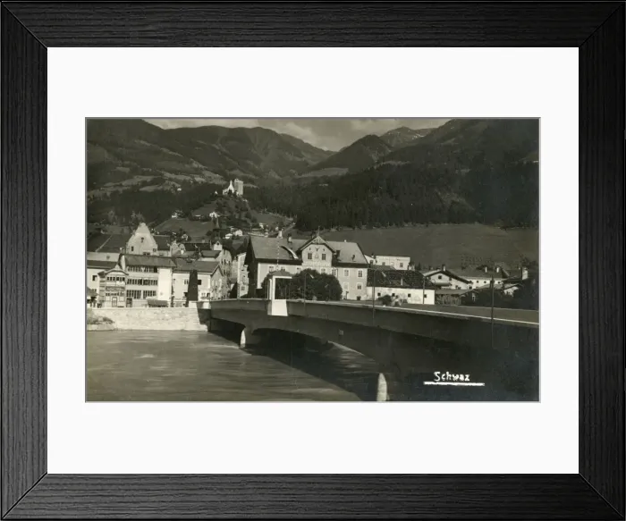 Framed Print : Austria - Town of Schwaz Framed Print : Austria - Town of Schwaz