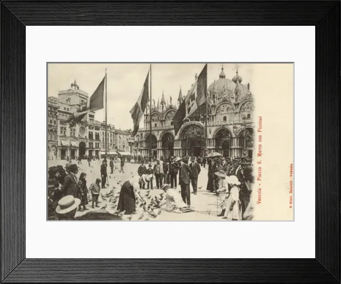 Framed Print : St Marks Square - Venice Framed Print : St Marks Square - Venice