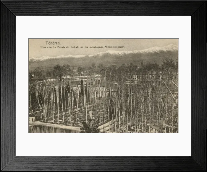Framed Print : Tehran, Iran - The Saadabad Palace Framed Print : Tehran, Iran - The Saadabad Palace