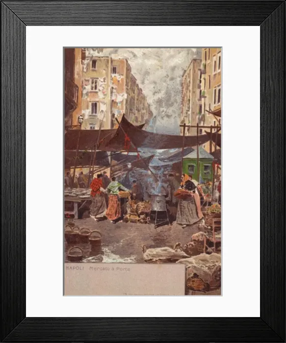 Framed Print : Naples, Italy Framed Print : Naples, Italy