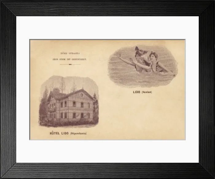 Framed Print : The Lido - Venice Framed Print : The Lido - Venice