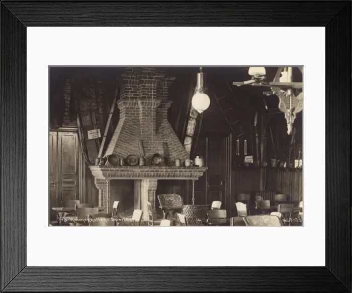Framed Print : Interior of a Norwegian Sporting Club in Oslo Framed Print : Interior of a Norwegian Sporting Club in Oslo