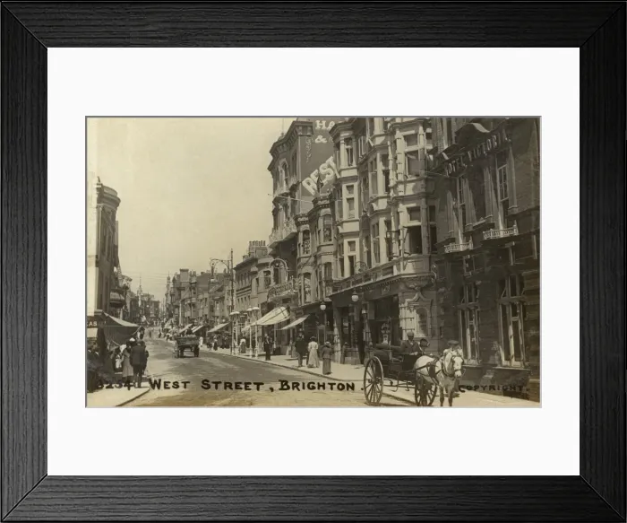 Framed Print : West Street, Brighton Framed Print : West Street, Brighton