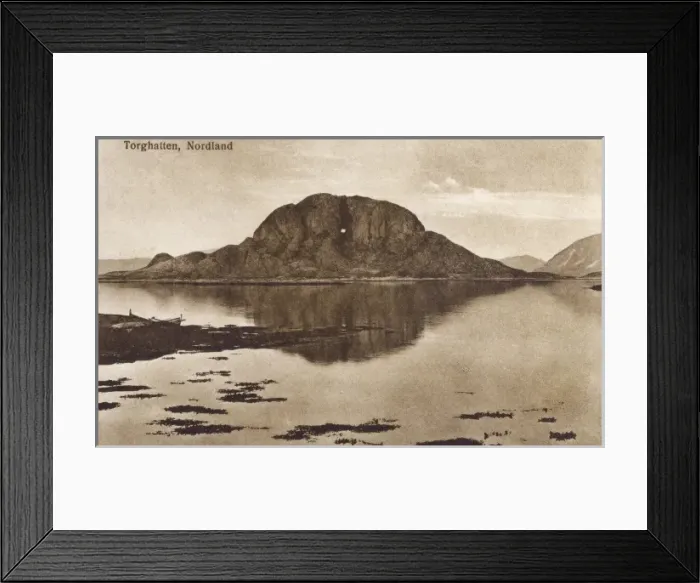 Framed Print : Torghatten, Norway Framed Print : Torghatten, Norway