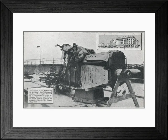 Framed Print : Remains of Hawker and Grieves Sopwith Framed Print : Remains of Hawker and Grieves Sopwith