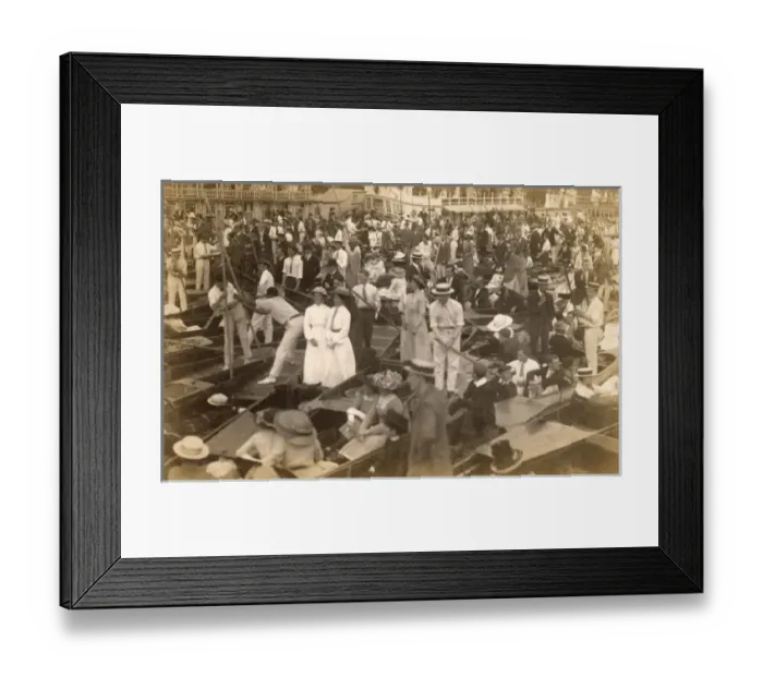 Framed Print : Eights Week - Oxford Framed Print : Eights Week - Oxford