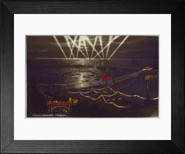 Framed Print : Torquay, Devon - Illuminations (1 / 3) Framed Print : Torquay, Devon - Illuminations (1 / 3)