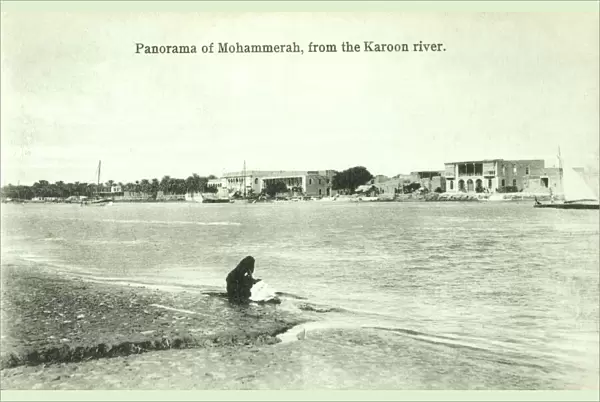 View of Mohammerah from the Karun River