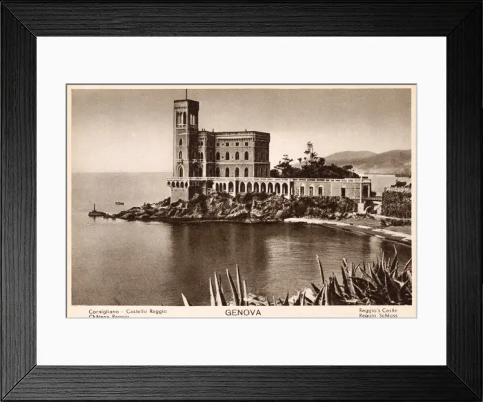 Framed Print : Genoa, Italy - The Castle of Raggio Framed Print : Genoa, Italy - The Castle of Raggio