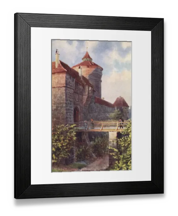 Framed Print : Nuremberg, Germany - Frauentor Framed Print : Nuremberg, Germany - Frauentor