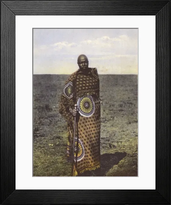 Framed Print : Lesotho - South Africa - Policeman Framed Print : Lesotho - South Africa - Policeman