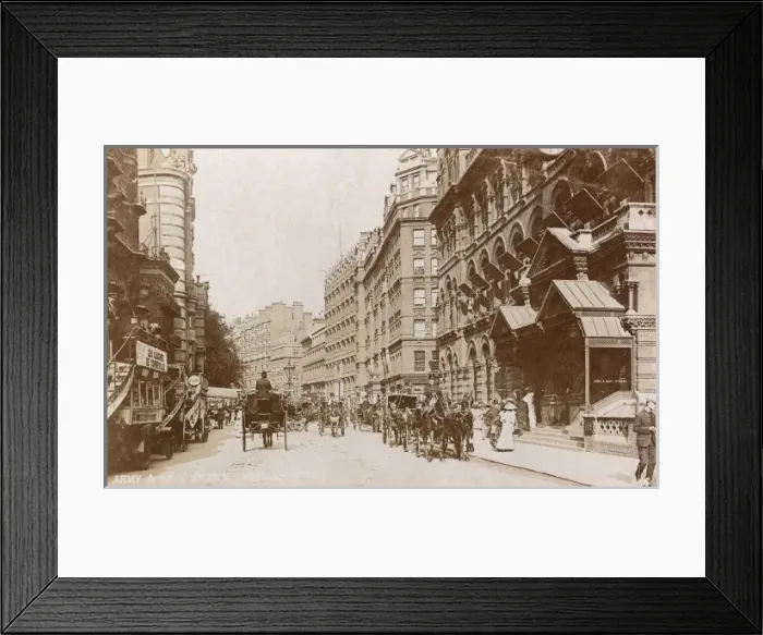 Framed Print : Victoria Street, London Framed Print : Victoria Street, London