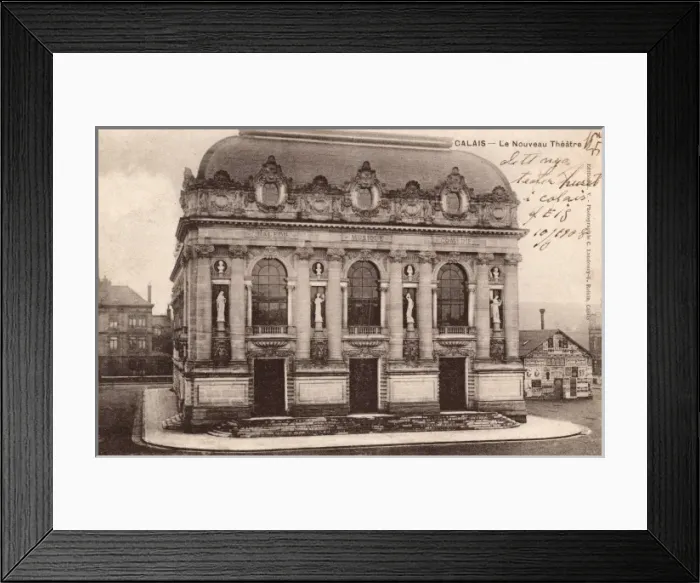 Framed Print : Le Nouveau Theatre, Calais, France Framed Print : Le Nouveau Theatre, Calais, France