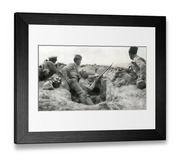 Framed Print : Armenian troops in defence of Baku, Armenia, WW1 Framed Print : Armenian troops in defence of Baku, Armenia, WW1