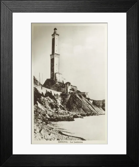 Framed Print : Italy, Genoa - La Lanterna Framed Print : Italy, Genoa - La Lanterna