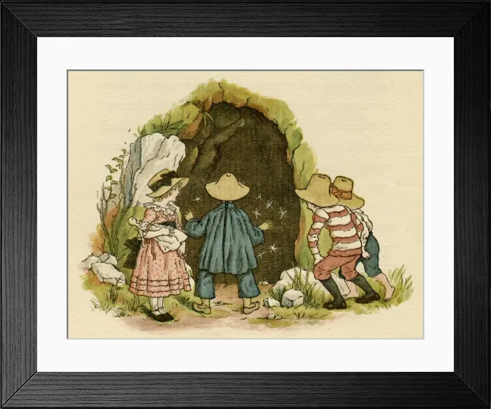 Framed Print : Illustration, The Queen of the Pirate Isle Framed Print : Illustration, The Queen of the Pirate Isle