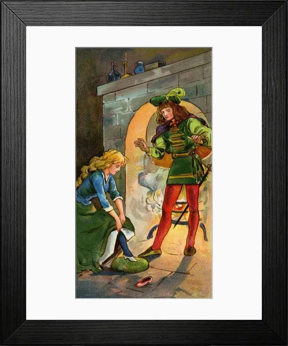 Framed Print : Cinderella Framed Print : Cinderella