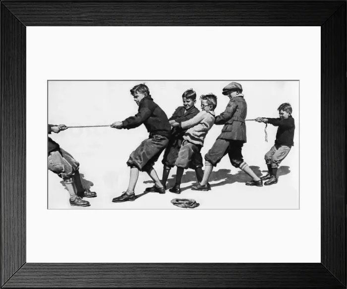 Framed Print : Tug of War Framed Print : Tug of War