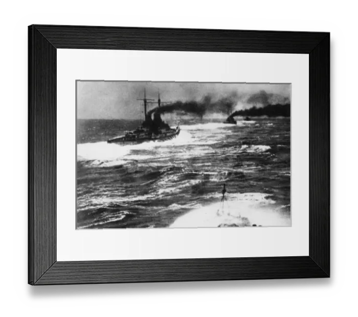 Framed Print : German ships during the Battle of Jutland, WW1 Framed Print : German ships during the Battle of Jutland, WW1