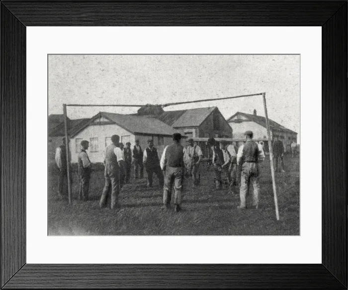 Framed Print : Saturday Afternoon Recreation at Laindon Labour Colony Framed Print : Saturday Afternoon Recreation at Laindon Labour Colony
