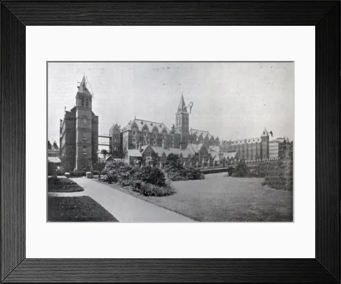 Framed Print : Holborn Union Infirmary, Highgate, London Framed Print : Holborn Union Infirmary, Highgate, London