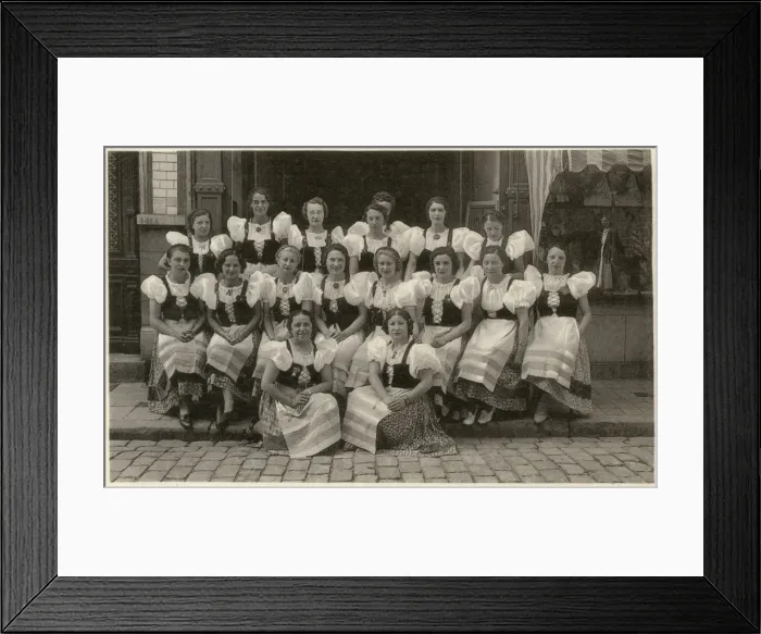Framed Print : Belgium - In The White Horse, Blankenberge Framed Print : Belgium - In The White Horse, Blankenberge