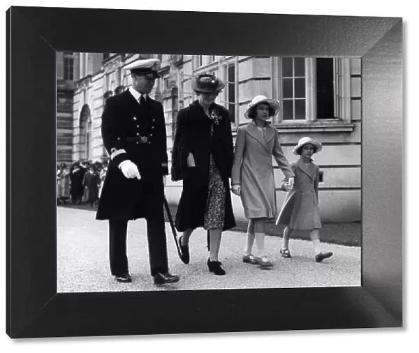 Queen Elizabeth II visiting Dartmouth College in 1939