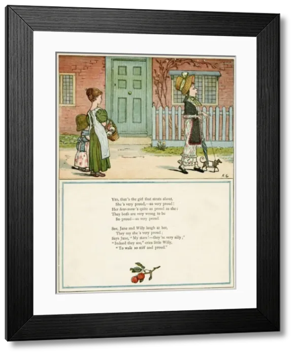 Framed Print : Proud girl with her dog Framed Print : Proud girl with her dog