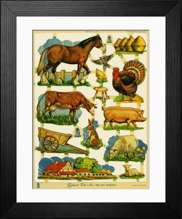 Framed Print : Farming scraps Framed Print : Farming scraps