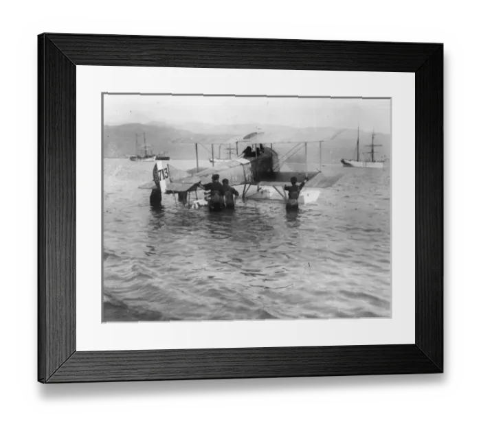 Framed Print : Sopwith seaplane, Balkan Front, WW1 Framed Print : Sopwith seaplane, Balkan Front, WW1
