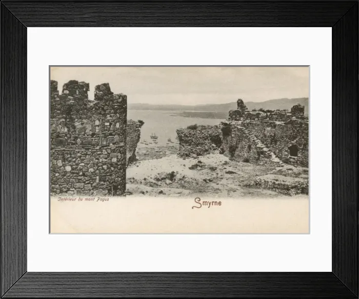 Framed Print : Izmir, Turkey - The Summit of Kadifekale Framed Print : Izmir, Turkey - The Summit of Kadifekale