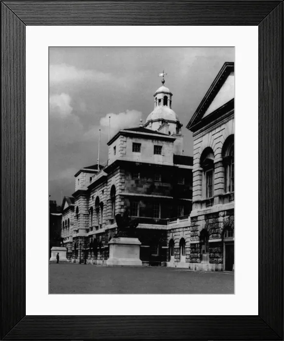 Framed Print : Horse Guards Rear Framed Print : Horse Guards Rear