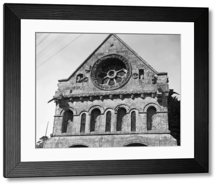 Framed Print : Barfreston Church Framed Print : Barfreston Church