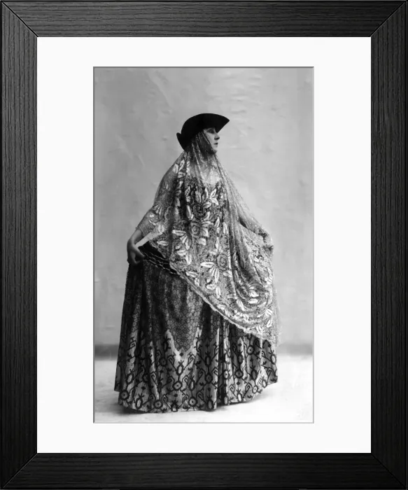 Framed Print : Venetian Dress Framed Print : Venetian Dress