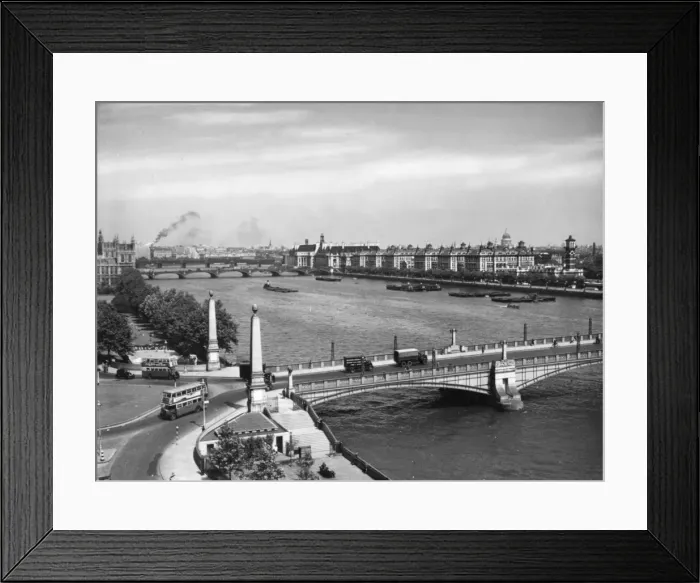 Framed Print : Lambeth Bridge Framed Print : Lambeth Bridge