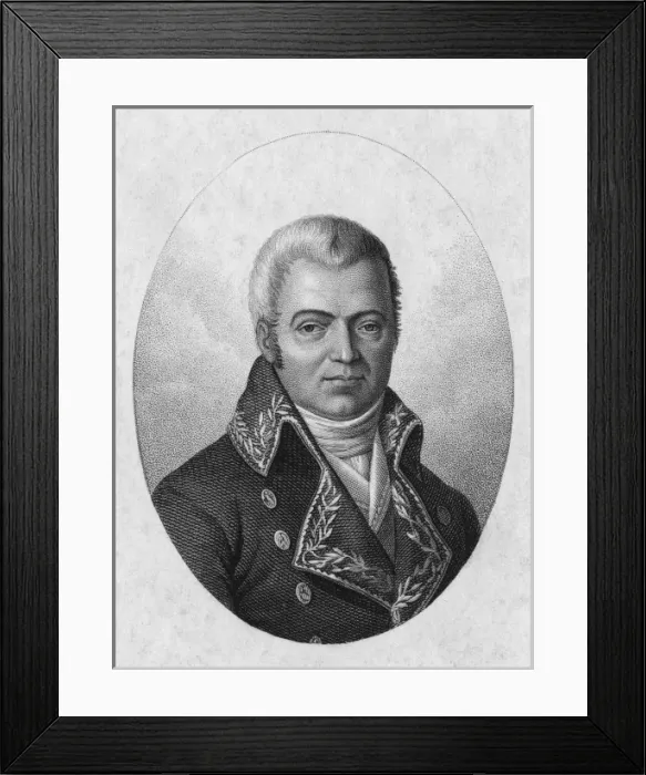 Framed Print : Pierre Aug Broussonet Framed Print : Pierre Aug Broussonet