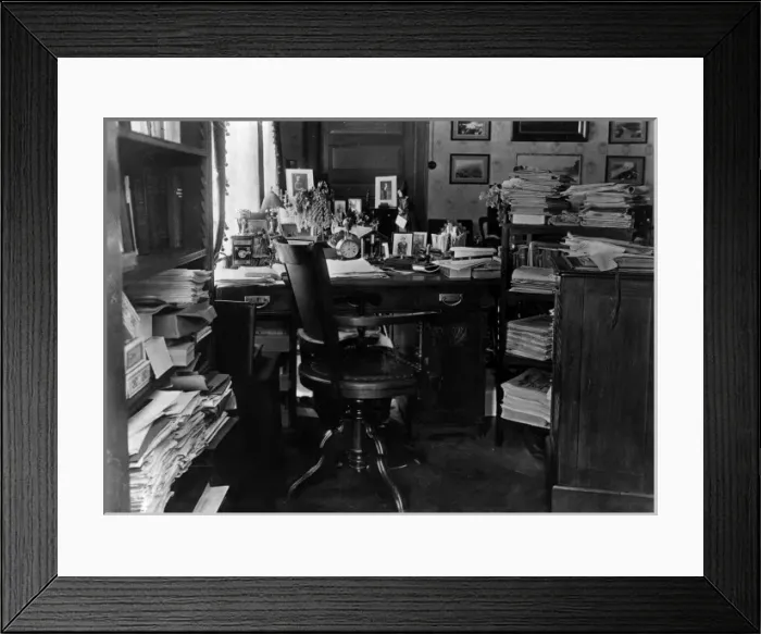 Framed Print : Count Zeppelins Study Framed Print : Count Zeppelins Study