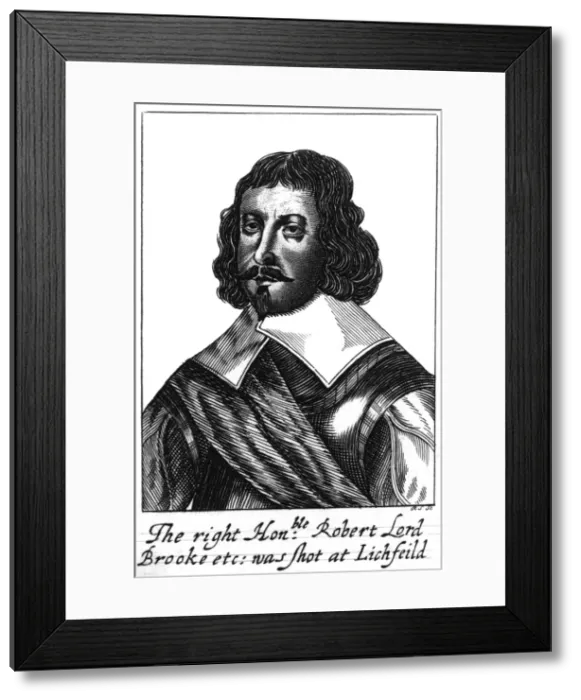 Framed Print : Robert Lord Brooke - 2 Framed Print : Robert Lord Brooke - 2