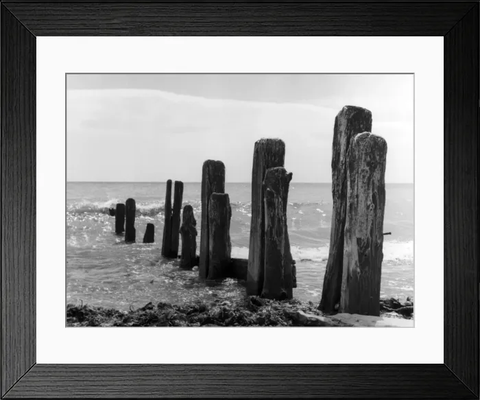 Framed Print : Beach Groyne