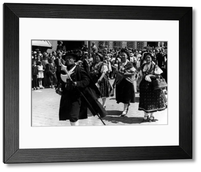 Framed Print : Bohemian Racial Types Framed Print : Bohemian Racial Types