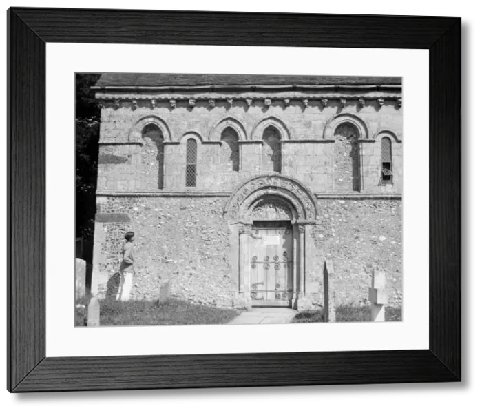 Framed Print : Barfreston Church Framed Print : Barfreston Church