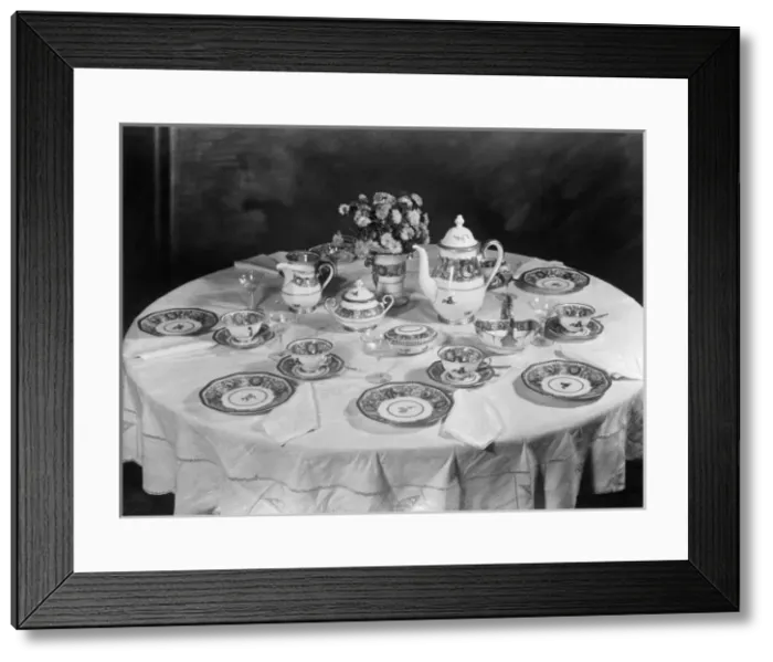 Framed Print : China Tea Service Framed Print : China Tea Service
