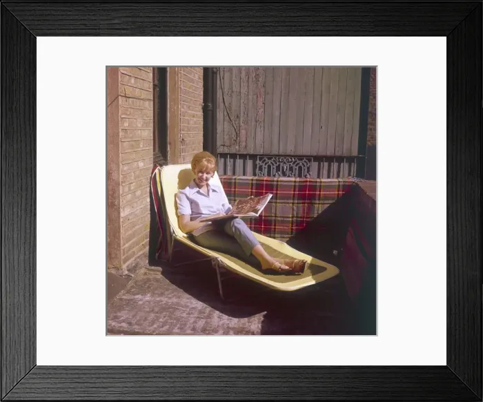 Framed Print : Sun Lounger Framed Print : Sun Lounger