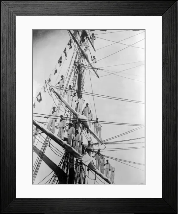 Framed Print : Coronation Sailors Framed Print : Coronation Sailors