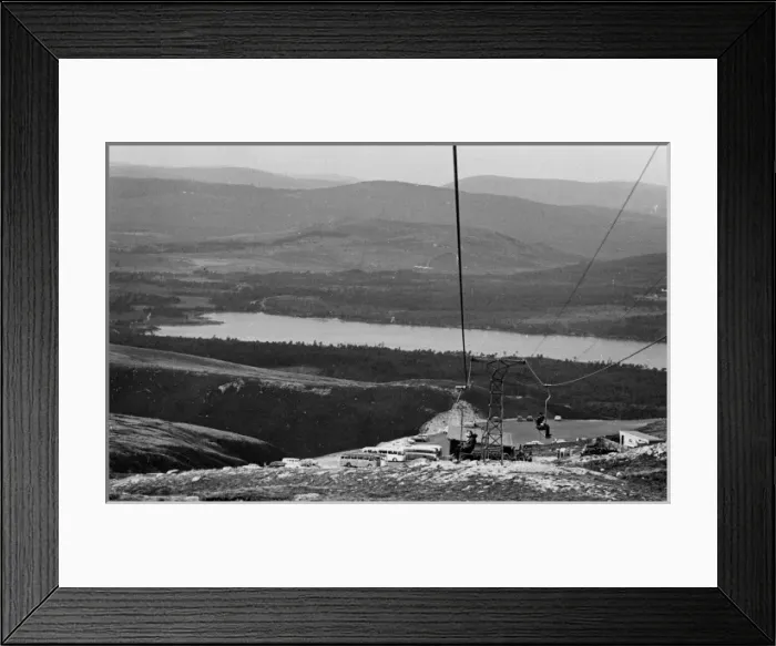 Framed Print : Ski Chair Lift Framed Print : Ski Chair Lift
