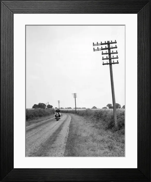 Framed Print : Telegraph Poles Eyesore Framed Print : Telegraph Poles Eyesore