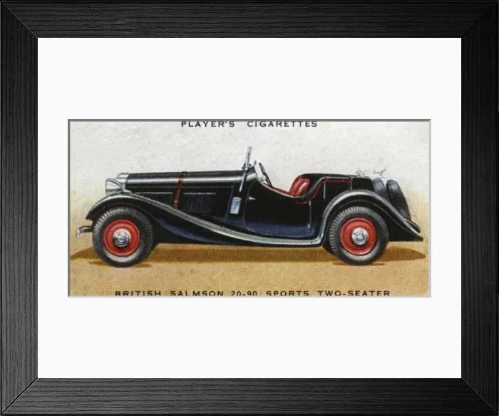 Framed Print : Salmson Sports Car Framed Print : Salmson Sports Car