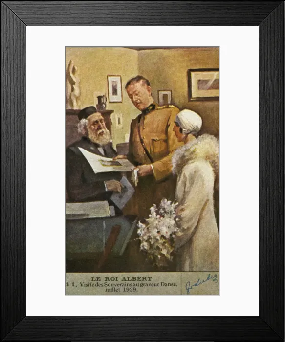 Framed Print : Albert Visits Danse Framed Print : Albert Visits Danse